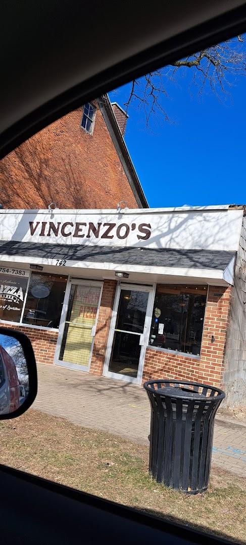 Vincenzo's Pizza House Menu